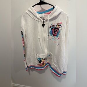 EUC- DISNEY PARKS 2013 Zip up Sweater